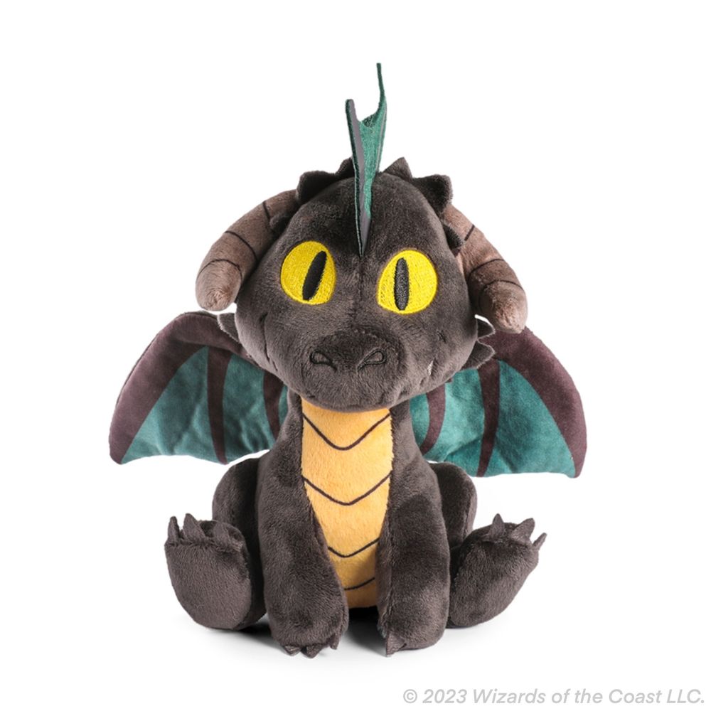 Dungeons &amp; Dragons: Black Dragon Phunny Plush by Kidrobot (Preorder)