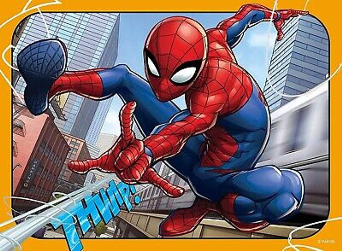 Ravensburger - Spiderman - Action Force 4 in a Box