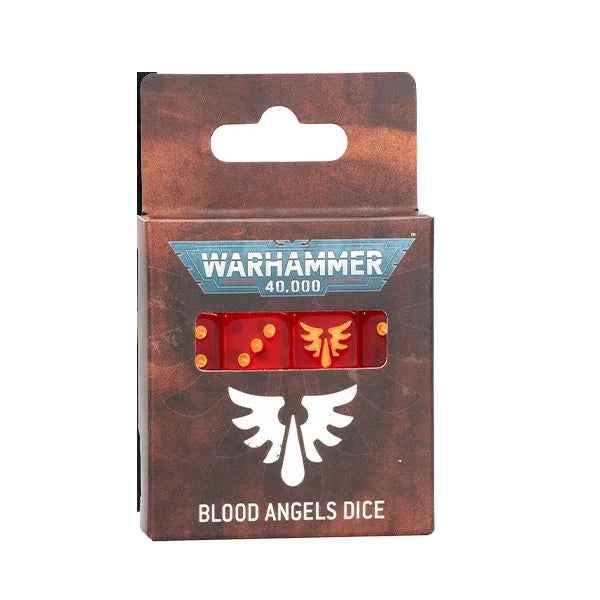 Warhammer 40000: Blood Angels Dice (41-45)