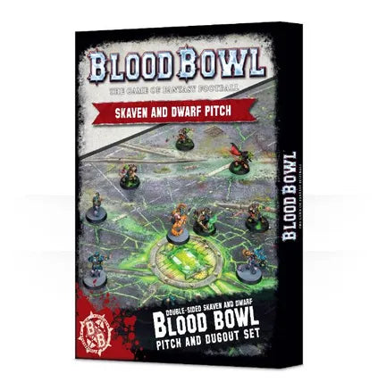 Blood Bowl: Skaven &amp; Dwarf Pitch/Dugouts Old