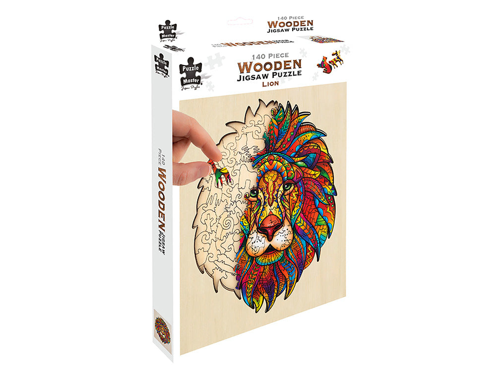 Lion Wooden 145 Piece Jigsaw