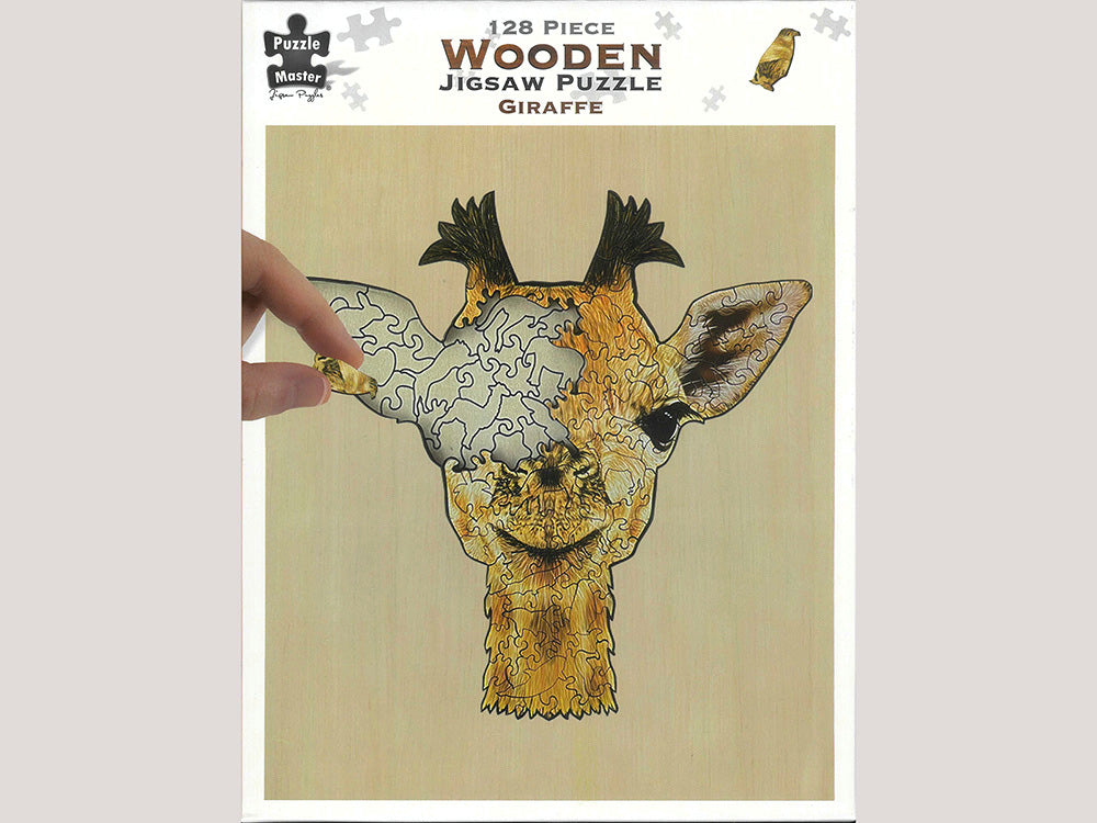 Giraffe Wooden 128 Piece Jigsaw