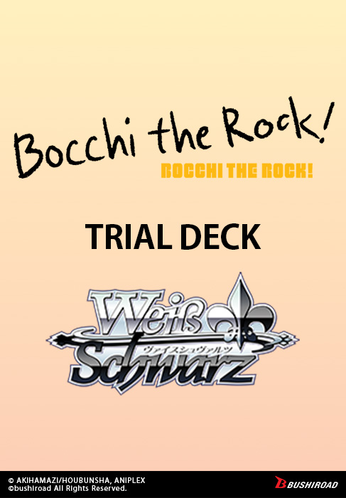 Weiss Schwarz Bocchi The Rock! - Trial Deck