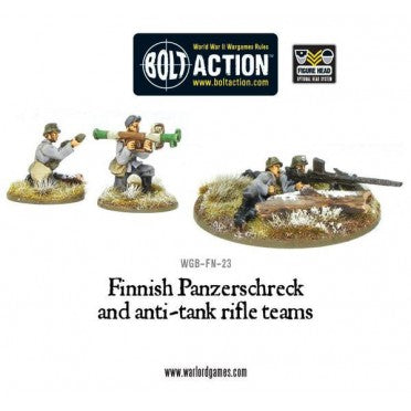 Finnish Panzerschreck and Anti-tank Rifle Teams