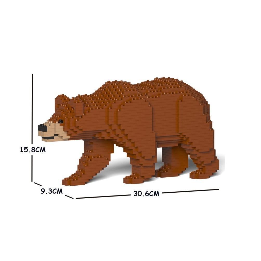 Jekca - Brown Bear - Small (01S)