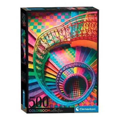 Clementoni Colorboom Stairs - 500 Piece Jigsaw