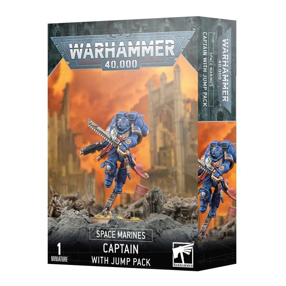 Space Marines: Captain With Jump Pack (48-17)