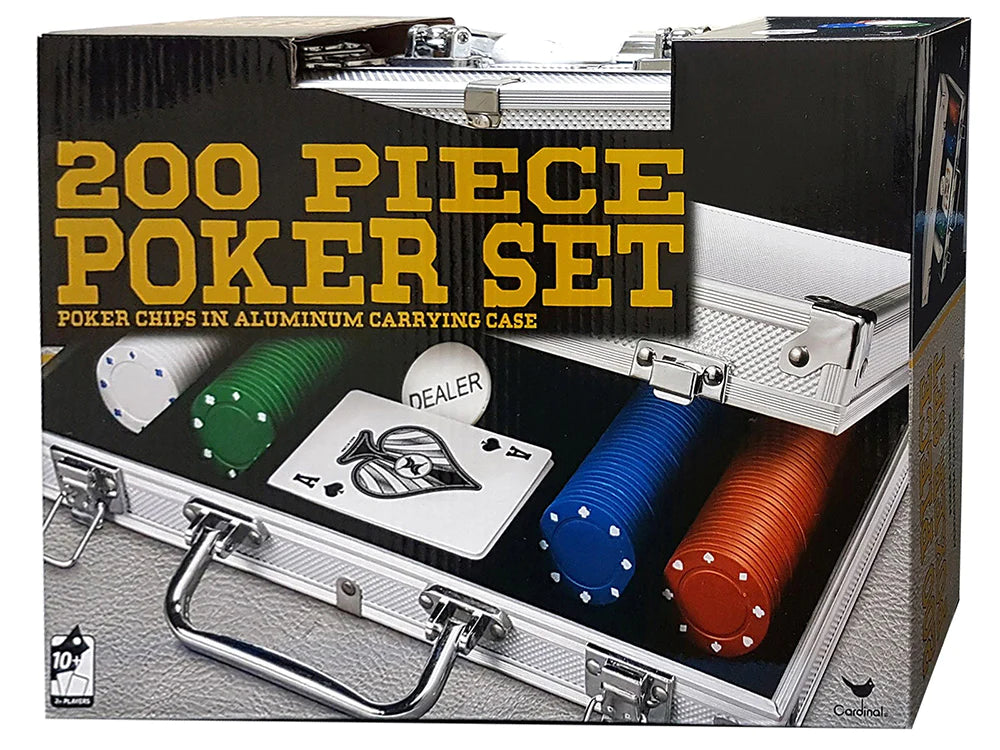 200pc Poker Set Aluminium Case