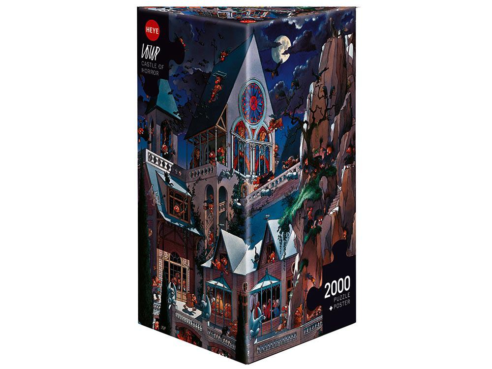 Heye - Castle Of Horror: 2000 Piece Jigsaw