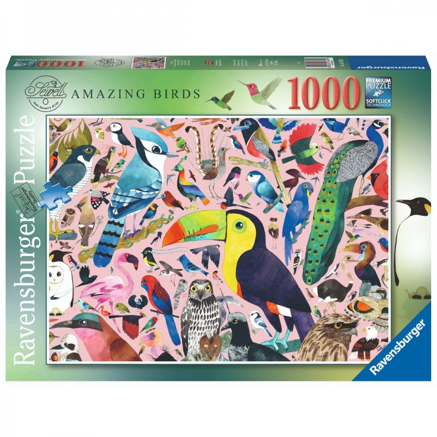 Ravensburger - Amazing Birds 1000 Piece Jigsaw