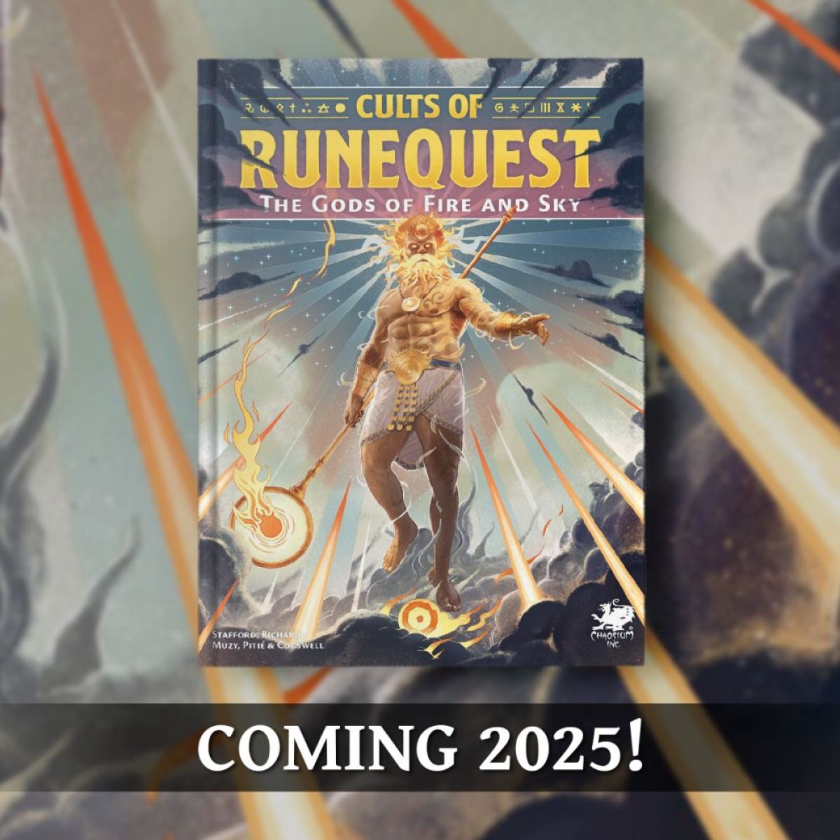 Cults of RuneQuest - The Gods of Fire and Sky (Preorder)