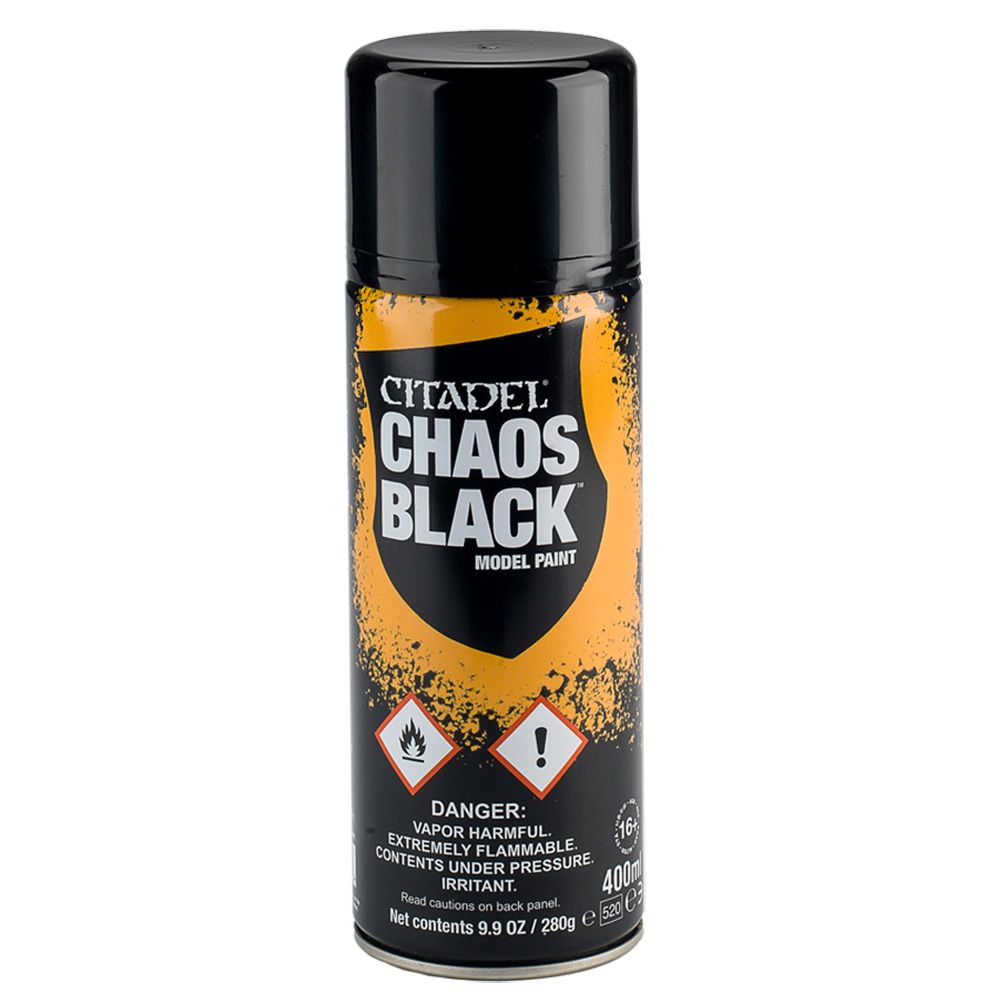 Chaos Black Spray Paint (62-02)