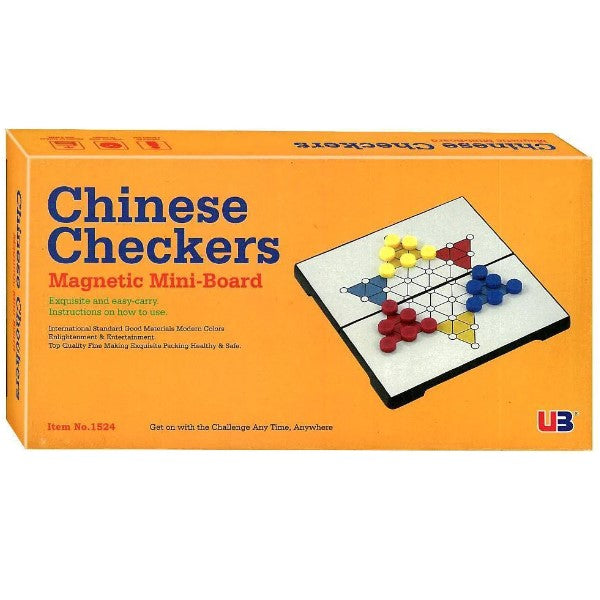Chinese Checkers Magnetic 7 Inch