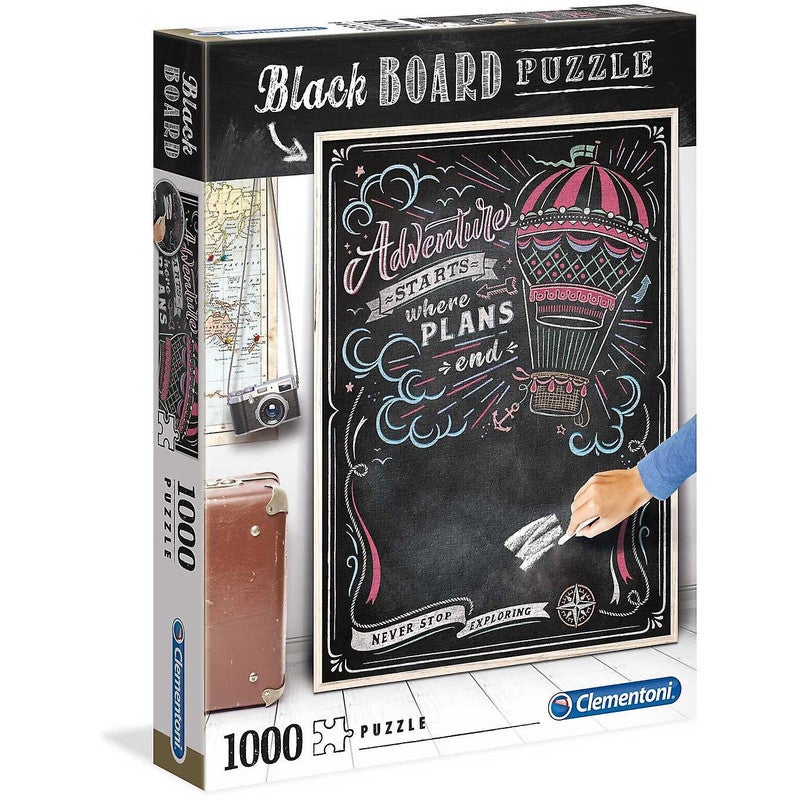 Clementoni - Travel Blackboard 1000 Piece Puzzle