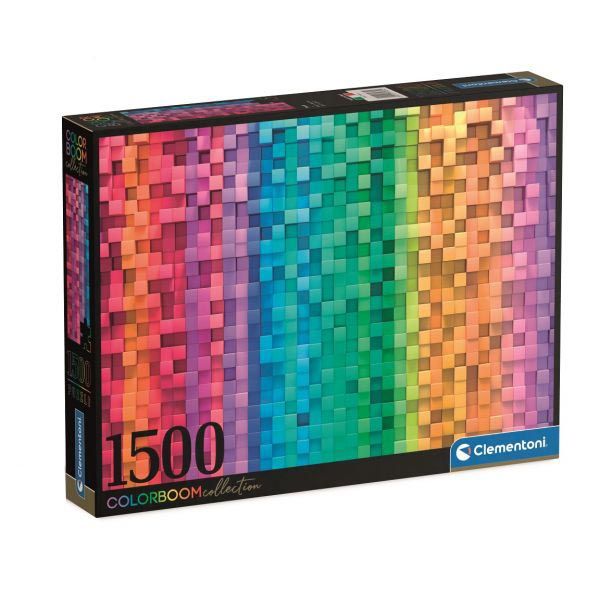 Clementoni Colorboom Collection Pixel 1500 Piece Jigsaw
