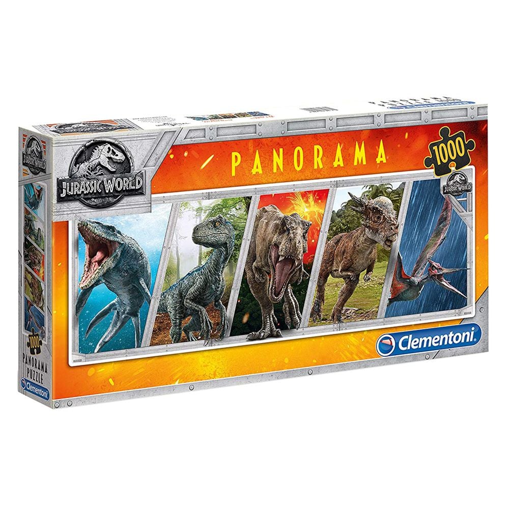 Clementoni Jurassic World Panorama 1000 Piece Jigsaw