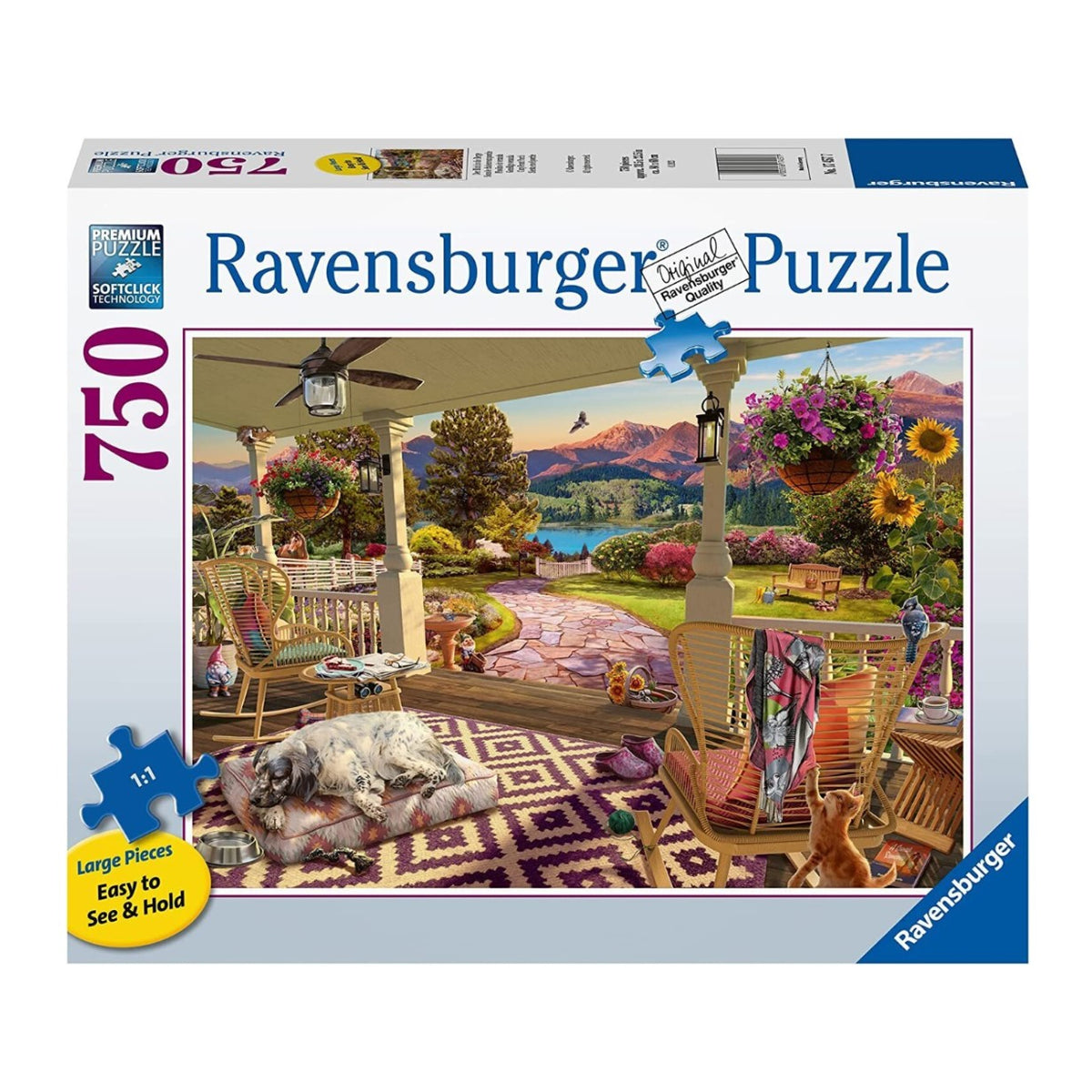 Ravensburger - Cozy Front Porch LF750 Piece Jigsaw