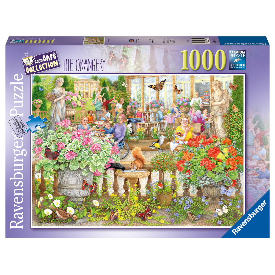 Ravensburger - Cozy Café No. 2: Secret Garden 1000 Piece Jigsaw