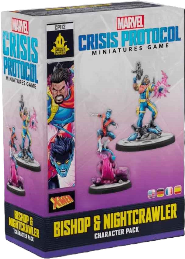 Marvel Crisis Protocol Miniatures Game Bishop &amp; Nightcrawler (Preorder)