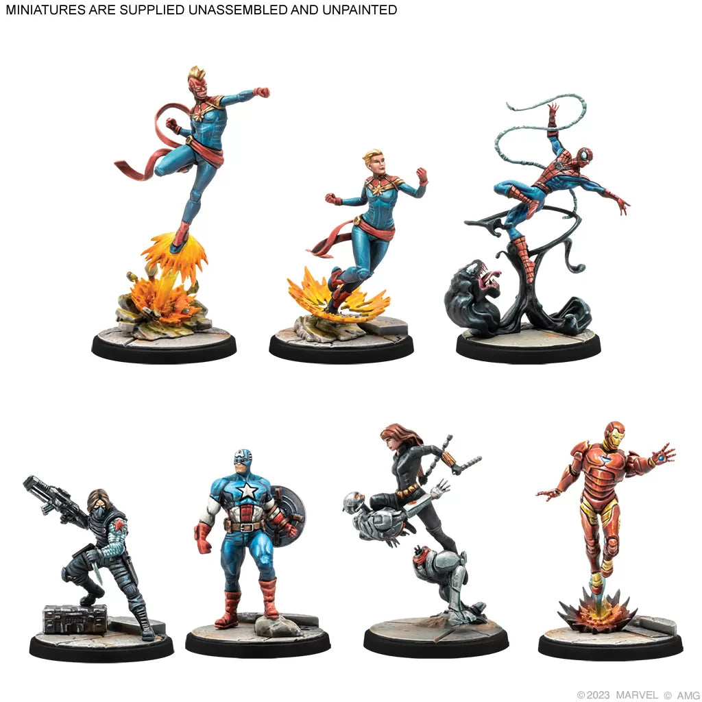 Marvel Crisis Protocol Miniatures Game Earths Mightiest Core Set