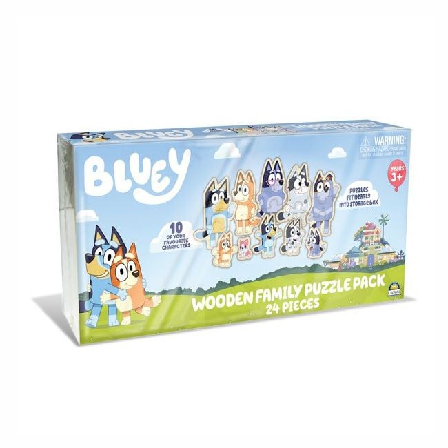 Bluey Wooden Family Puzzle