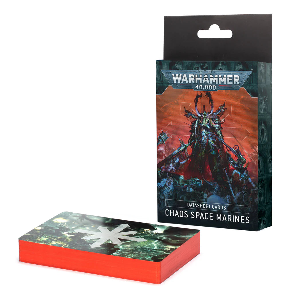 Datasheet Cards: Chaos Space Marine (Eng) (43-02)