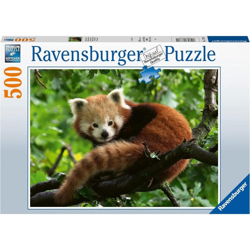 Ravensburger - Red Panda Photo 500 Piece Jigsaw