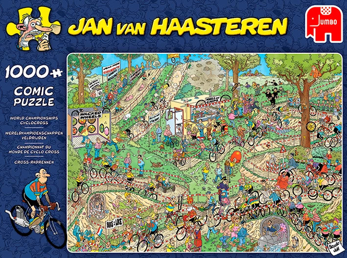 Cyclocross Championship - Jan Van Haasteren 1000 Piece Jigsaw - Jumbo