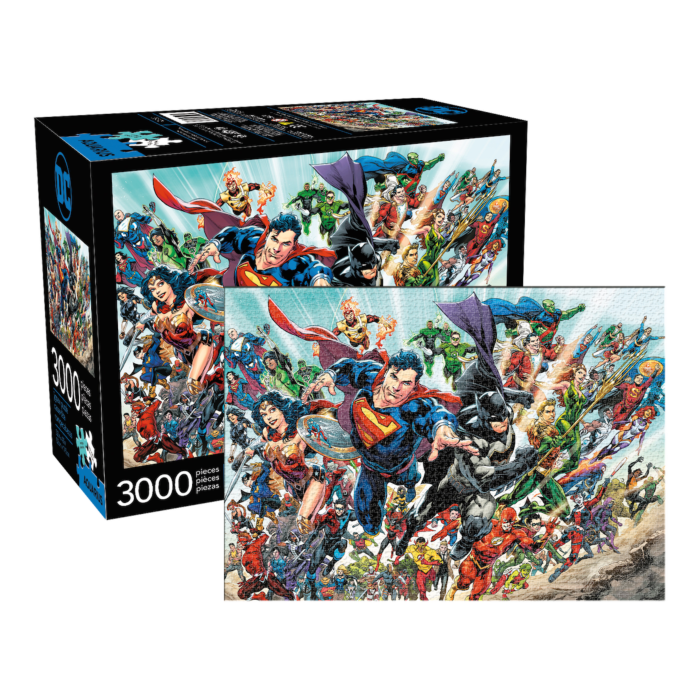 DC Comics Cast 3000 Pieces Jigsaw