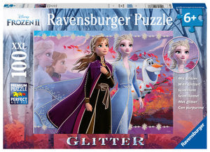 Ravensburger Frozen 2 Strong Sisters Glitter - 100 Piece Jigsaw