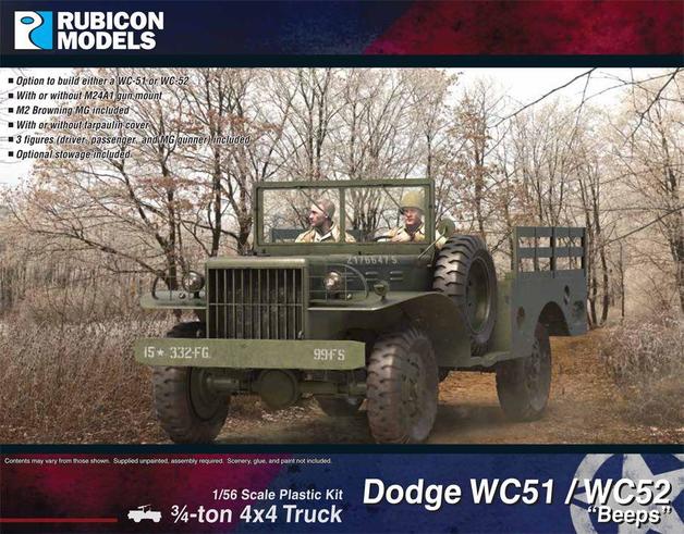 Dodge WC51 / WC52 Beeps 3/4-ton 4x4 Truck