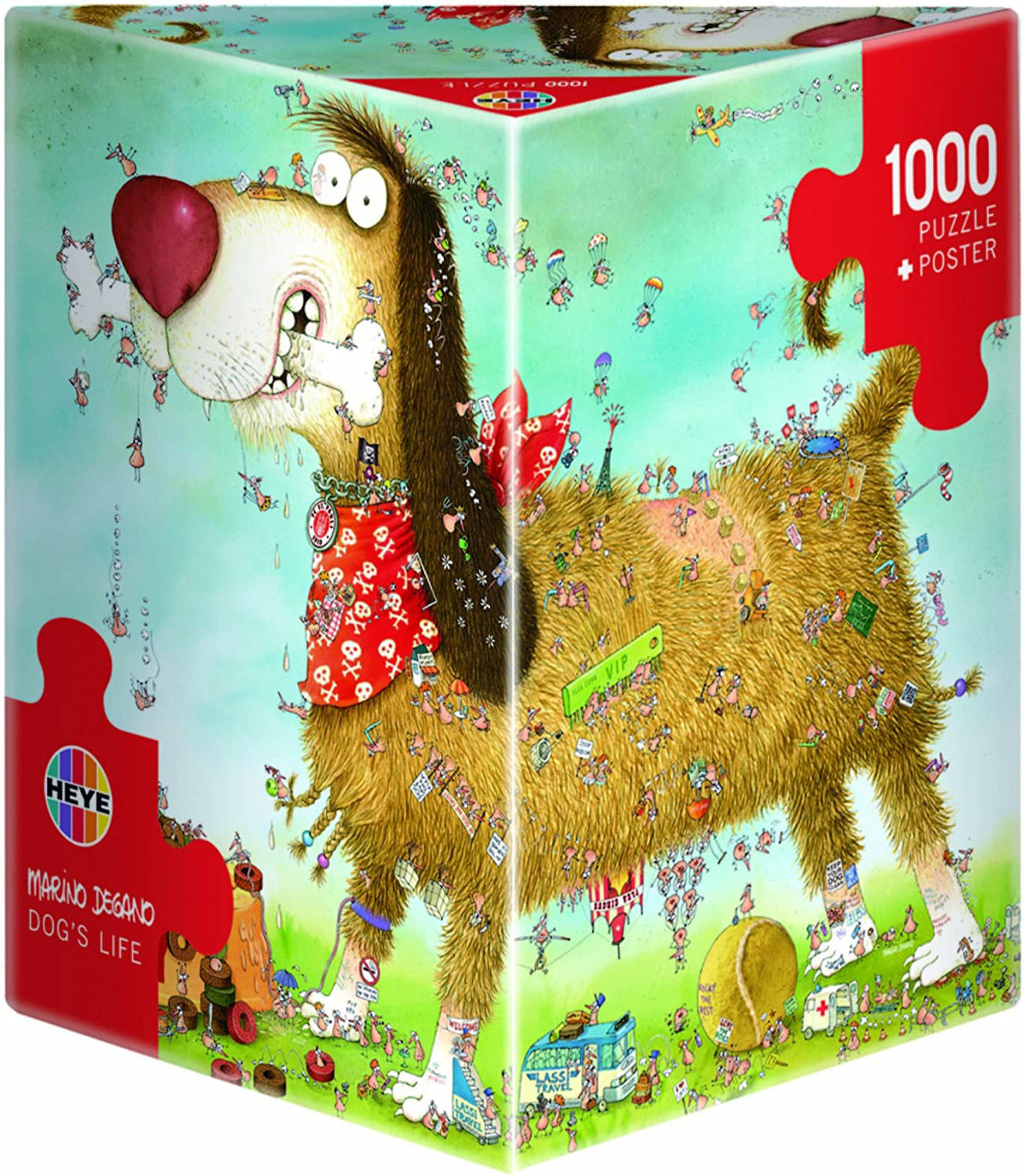 Heye - Dogs Life: 1000 Piece Jigsaw