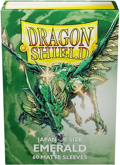 Dragon Shield - Emerald Matte Japanese Size (60)