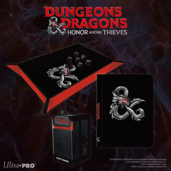 Ultra Pro: UP19712 Printed Leatherette Foldable Dice Tray For D&amp;D: Honor Among Thieves - 238922