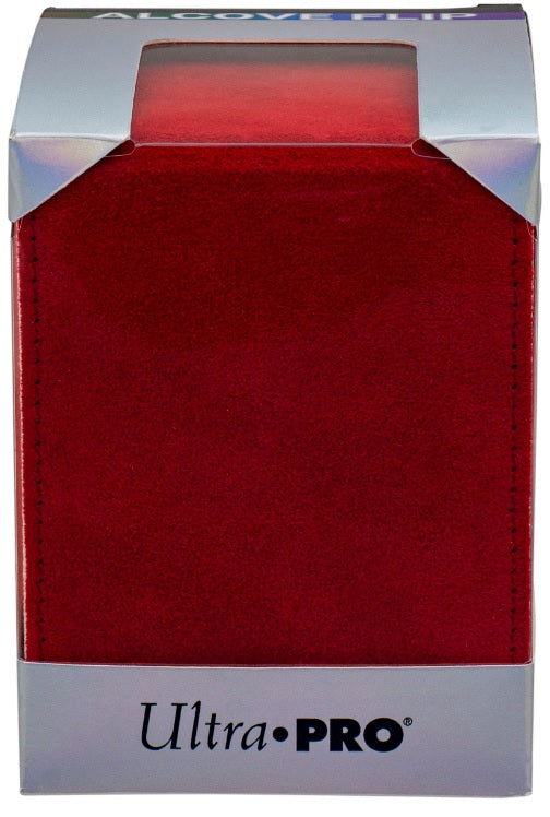 Ultra Pro Deck Box Vivid Alcove Flip Deluxe Red