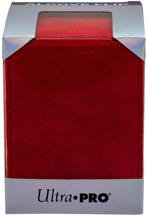 Ultra Pro - Deck Box Vivid Alcove Flip Deluxe Red