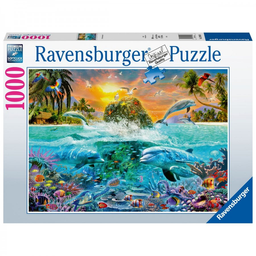 Ravensburger - The Underwater Island 1000 Piece Jigsaw