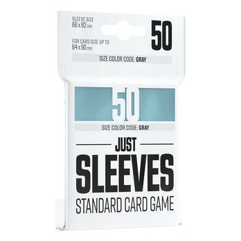 Gamegenic Just Sleeves Standard Card Game - Clear