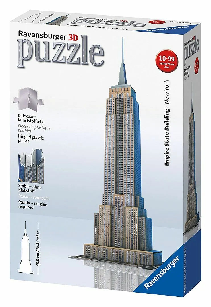Ravensburger 3D Empire State Building - 216 Piece Jigsaw