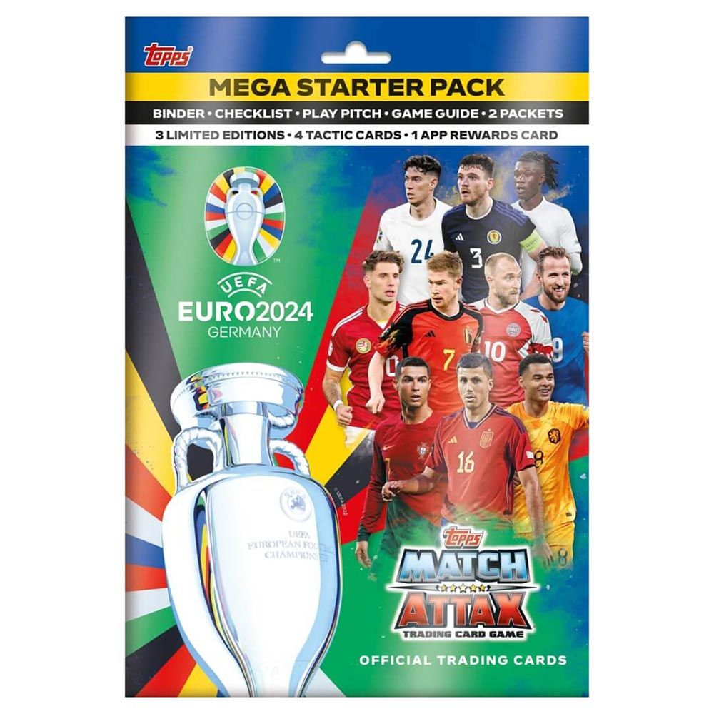 UEFA Match Attax EURO 2024 Edition Starter Pack