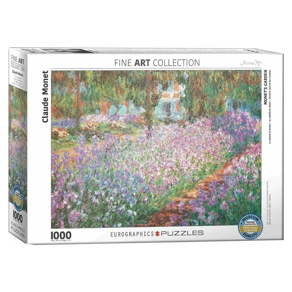 Eurographics Monet Monets Garden 1000 Piece Jigsaw