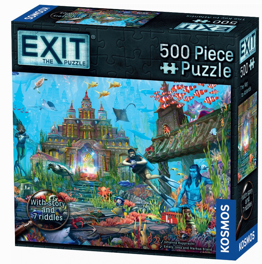 Exit the Game The Key to Atlantis (Game and Puzzle) (Preorder)