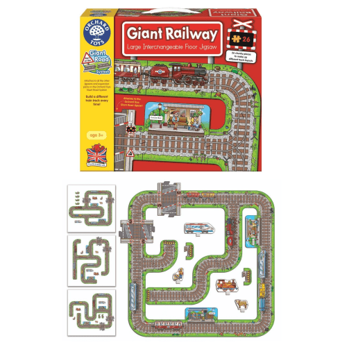 Giant Railway Jigsaw Orchard Toys