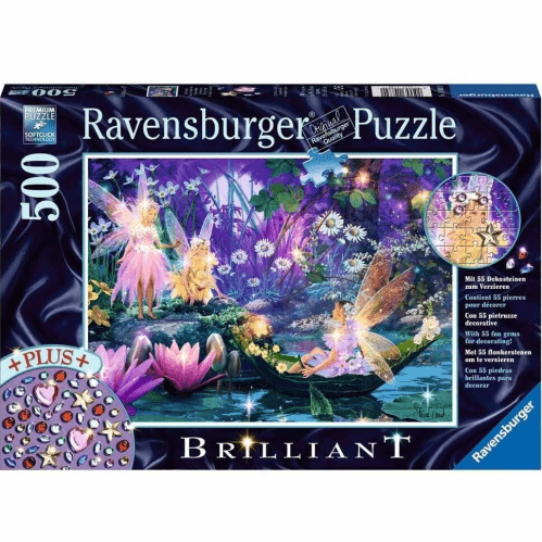 Ravensburger Fairy With Butterflies - 500 Piece Jigsaw