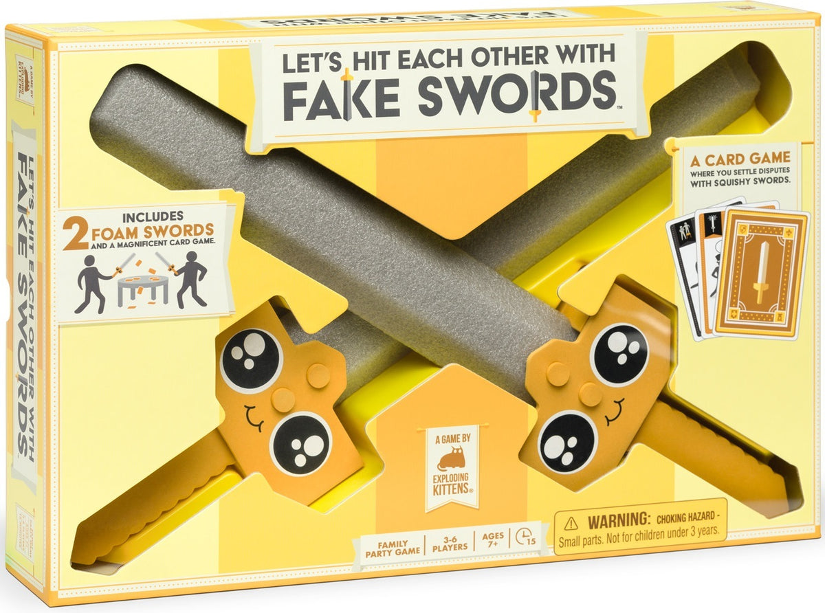 Lets Hit Each Other With Fake Swords by Exploding Kittens (large box)