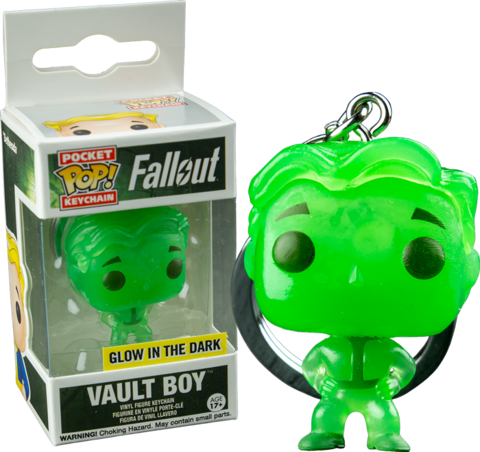 Fallout - Vault Boy Green GW Pop! Keychain