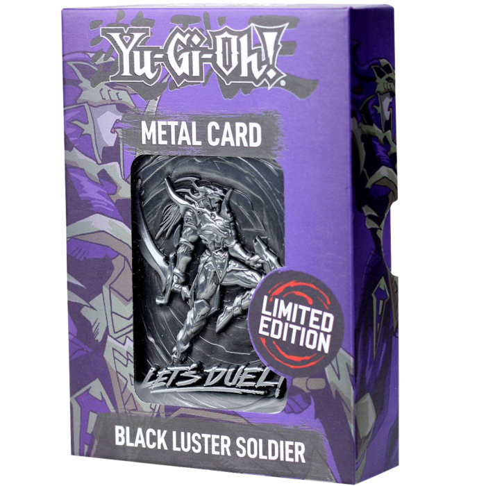 Yu-Gi-Oh! - Black Luster Soldier Metal Card