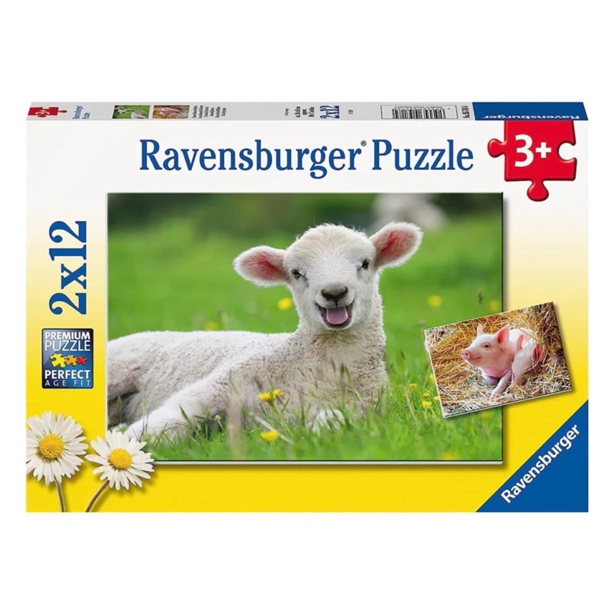 Ravensburger - Farm Animals 2x12 Piece Jigsaw