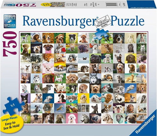 Ravensburger - 99 Lovable Dogs Puzzle 750 Piece Jigsaw