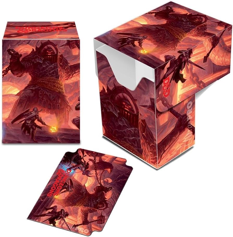 Dungeons And Dragons Fire Giant Full View Deck Box